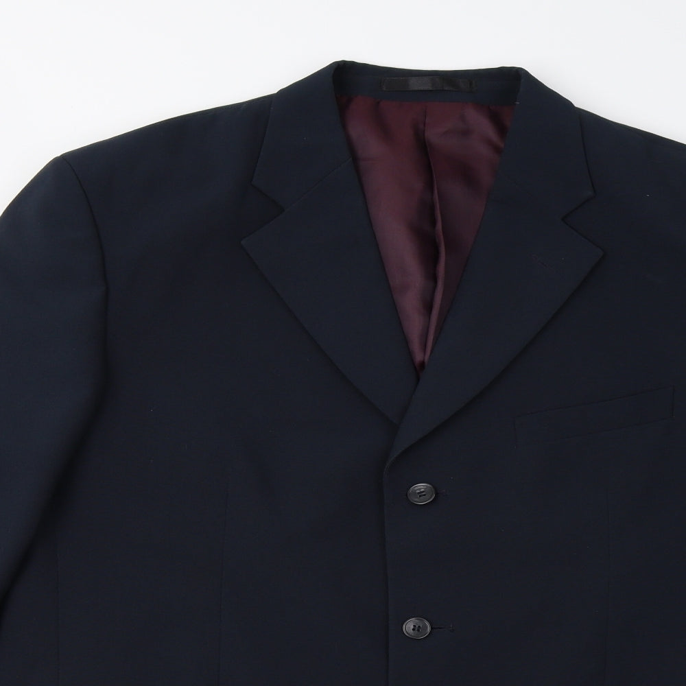 Urban Spirit Womens Blue   Jacket Suit Jacket Size 42