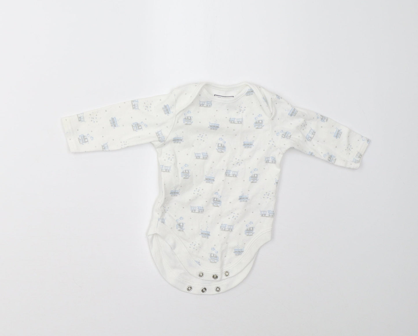 NEXT Baby White   Babygrow One-Piece Size 3-6 Months