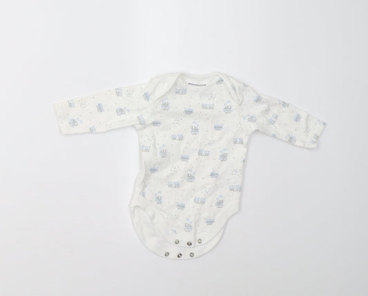 NEXT Baby White   Babygrow One-Piece Size 3-6 Months