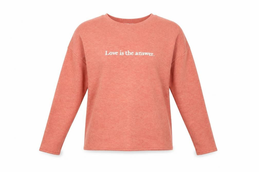 Papaya Womens Orange   Pullover Sweatshirt Size S