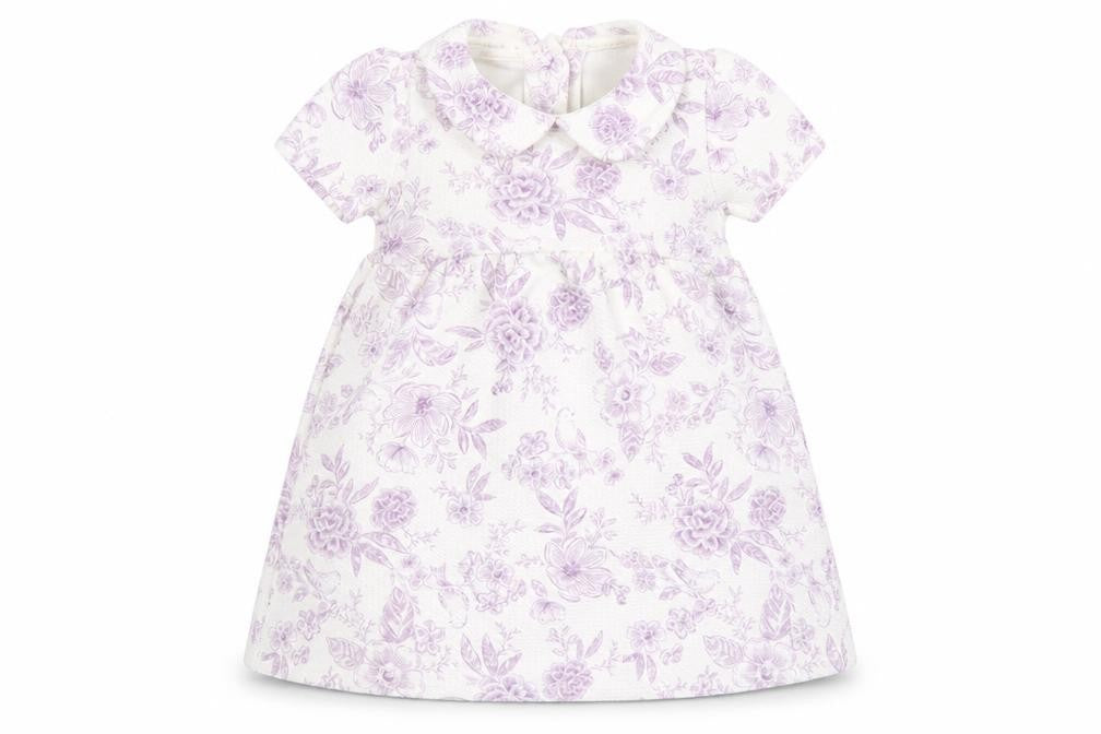 TU Baby White Floral  A-Line  Size 3-6 Months