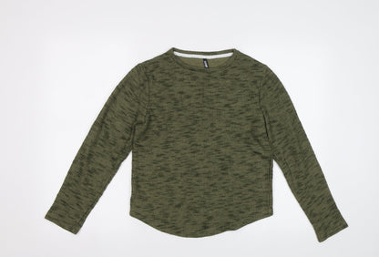 Hallys Girls Green   Pullover Jumper Size 12 Years