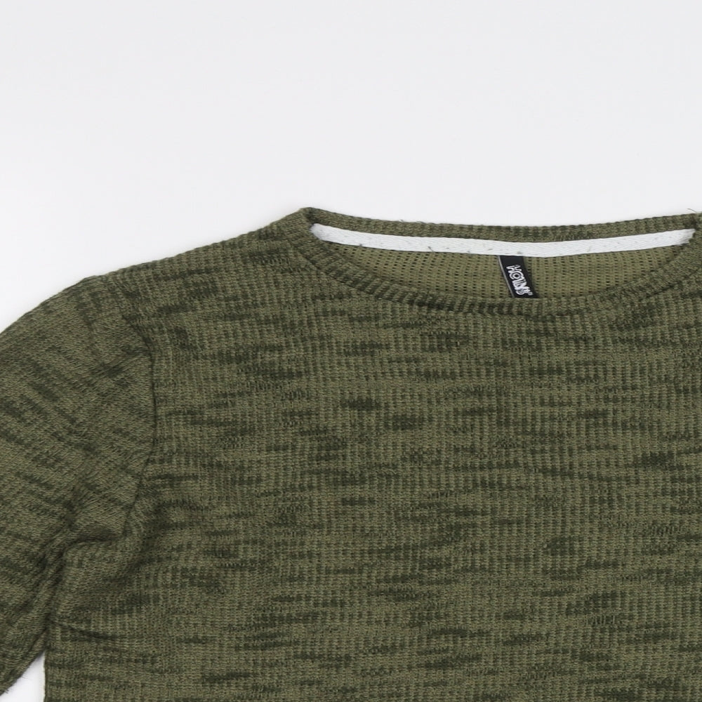 Hallys Girls Green   Pullover Jumper Size 12 Years