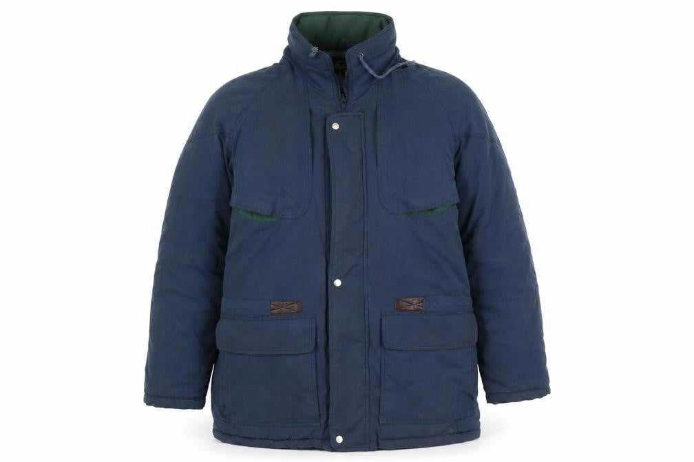 champion coll Womens Blue   Anorak Coat Size XL  - hood in collar