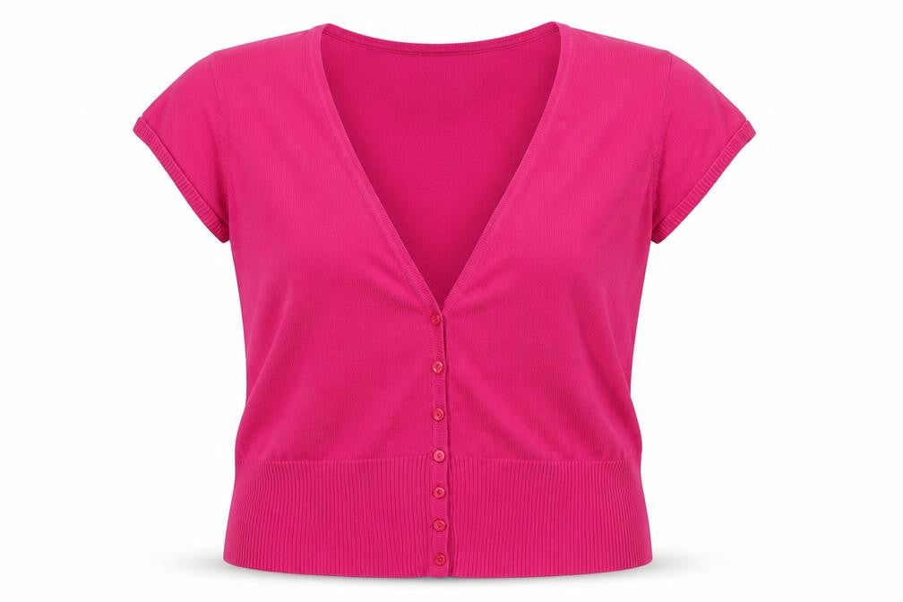 M&Oo Womens Pink   Cardigan Jumper Size M