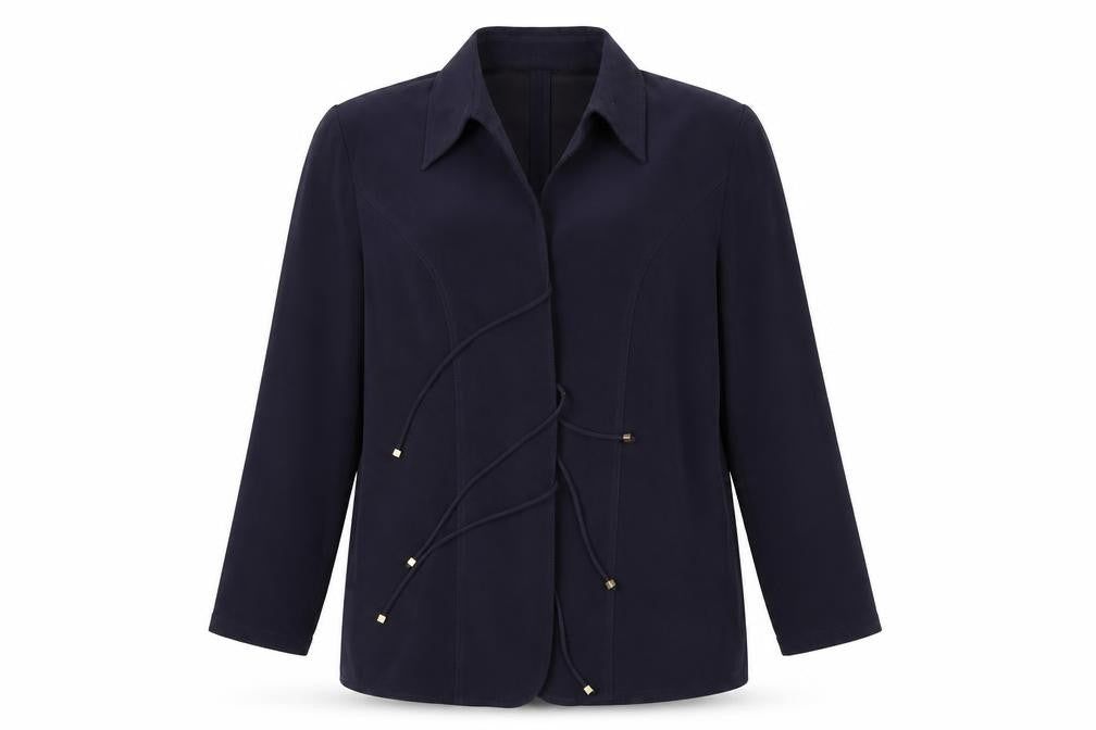 ELVI Womens Blue   Jacket Blazer Size 16