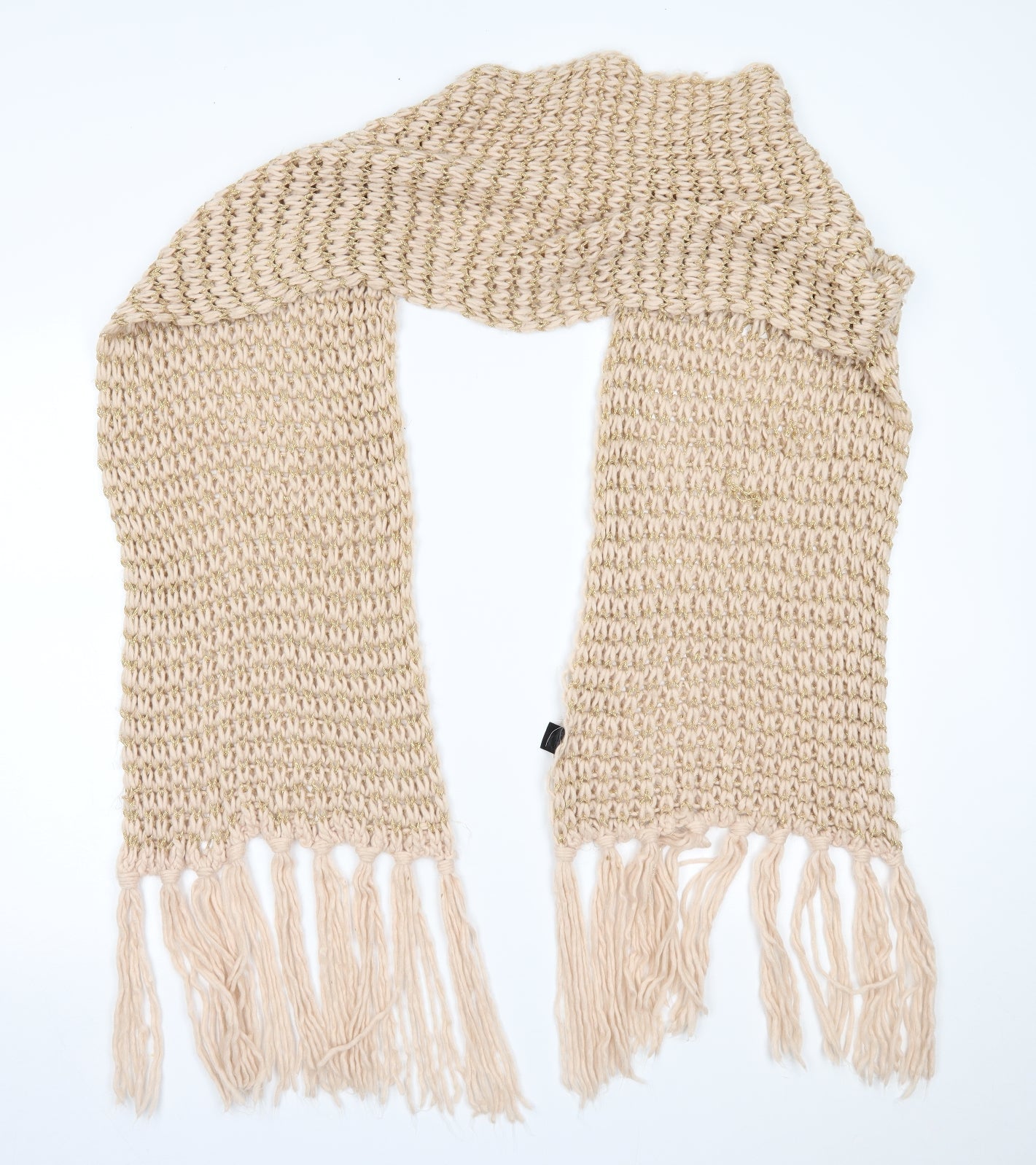 Preworn Womens Beige    Scarf