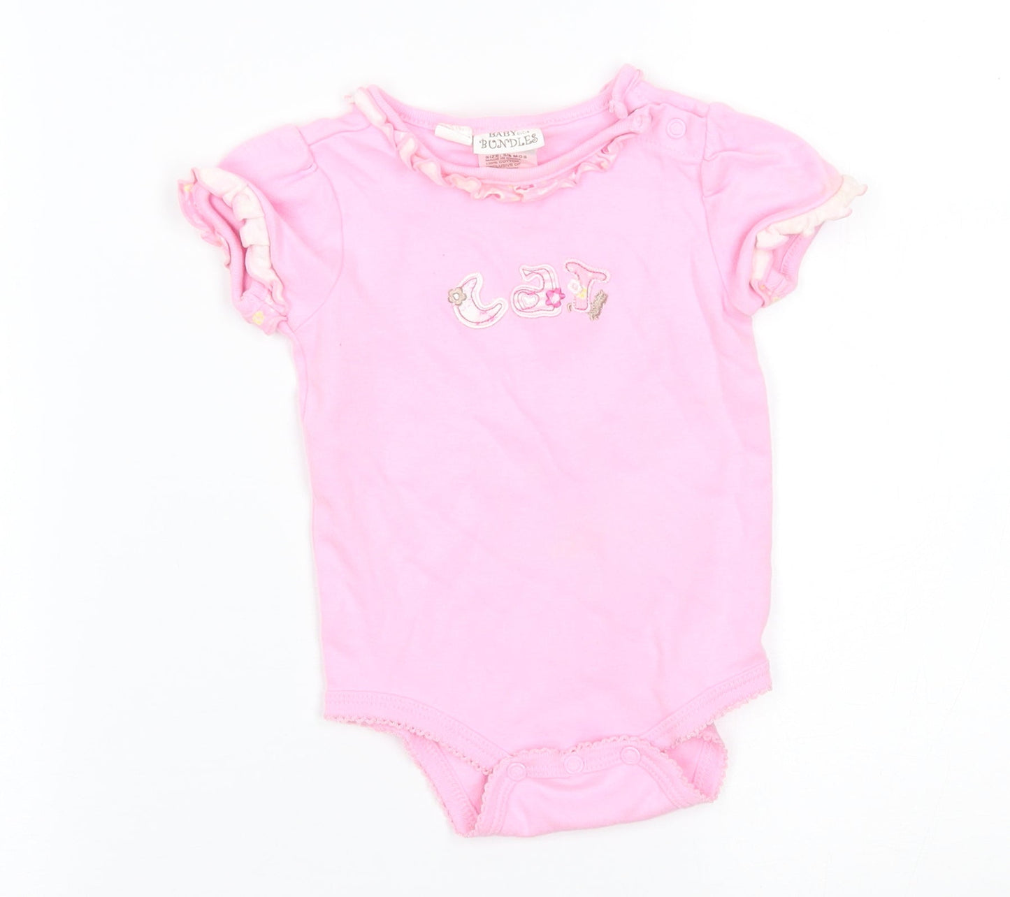 baby bundles Baby Pink   Babygrow One-Piece Size 3-6 Months