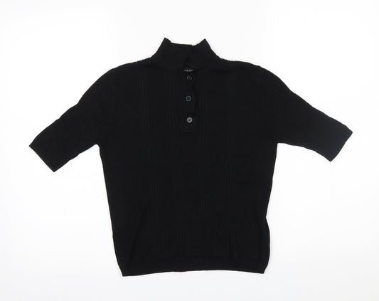 Monkl Womens Black   Pullover Jumper Size XS