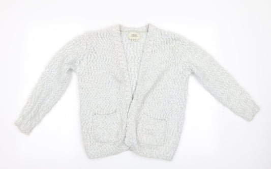 Papaya Womens Silver   Cardigan Jumper Size M