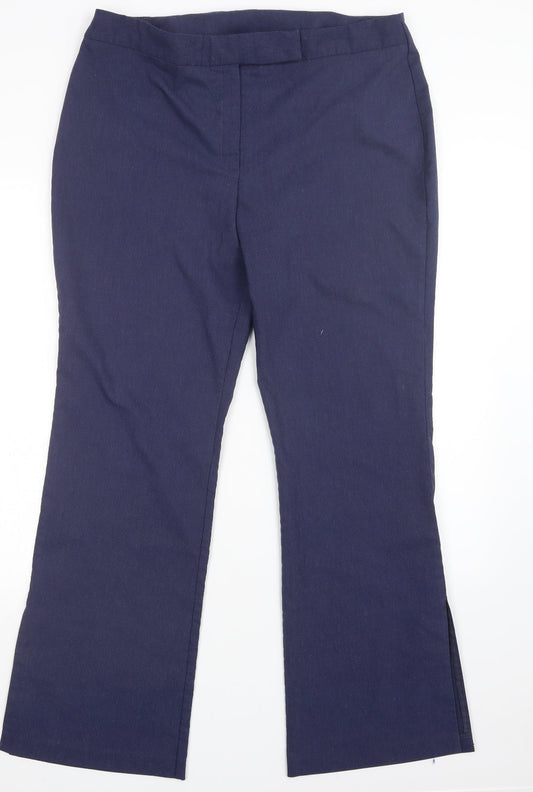 doro Womens Blue   Trousers  Size 16 L30 in