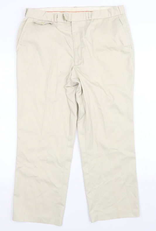 debe Womens Beige   Chino Trousers Size 36 in L27 in