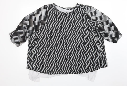 Preworn Womens Multicoloured Striped  Pullover Jumper