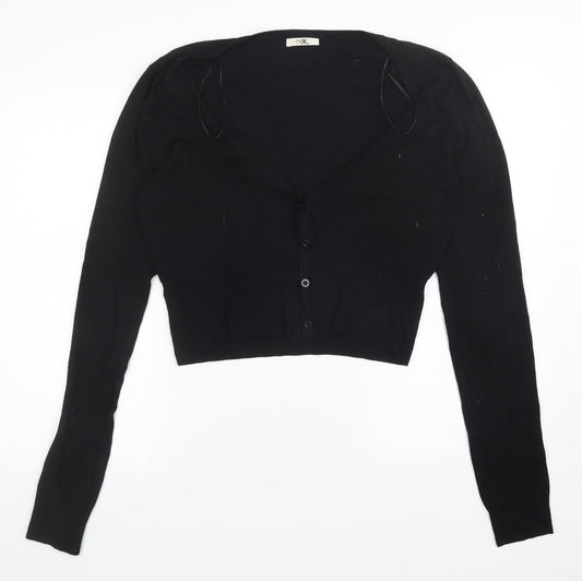MK Womens Black   Cardigan Jumper Size 16