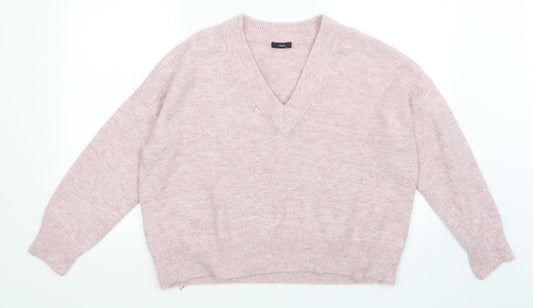 M&Co Womens Pink   Pullover Jumper Size 18