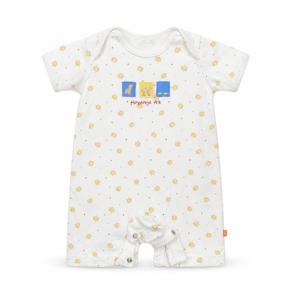 Mothercare Baby White Polka Dot  Romper One-Piece Size Newborn