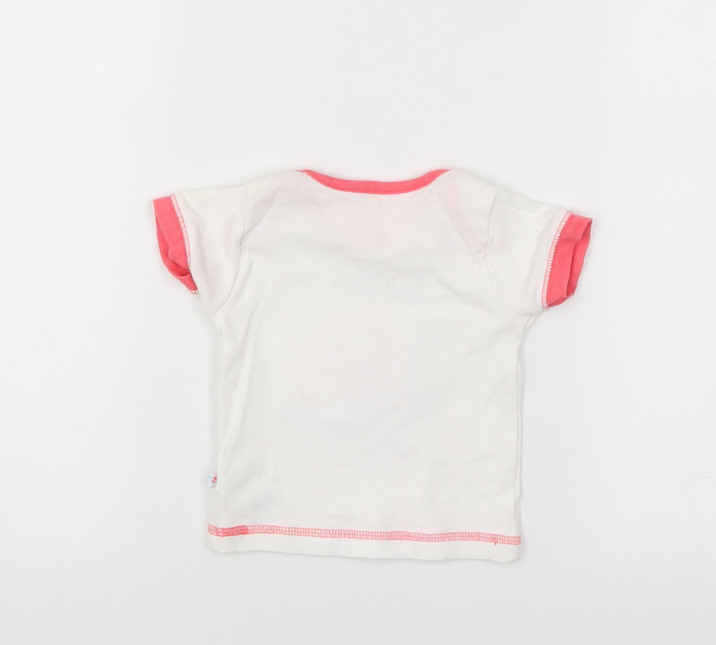 Mothercare Baby White   Basic T-Shirt Size 3-6 Months