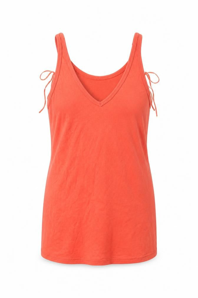 Ethel Austin Womens Orange   Basic Tank Size 18