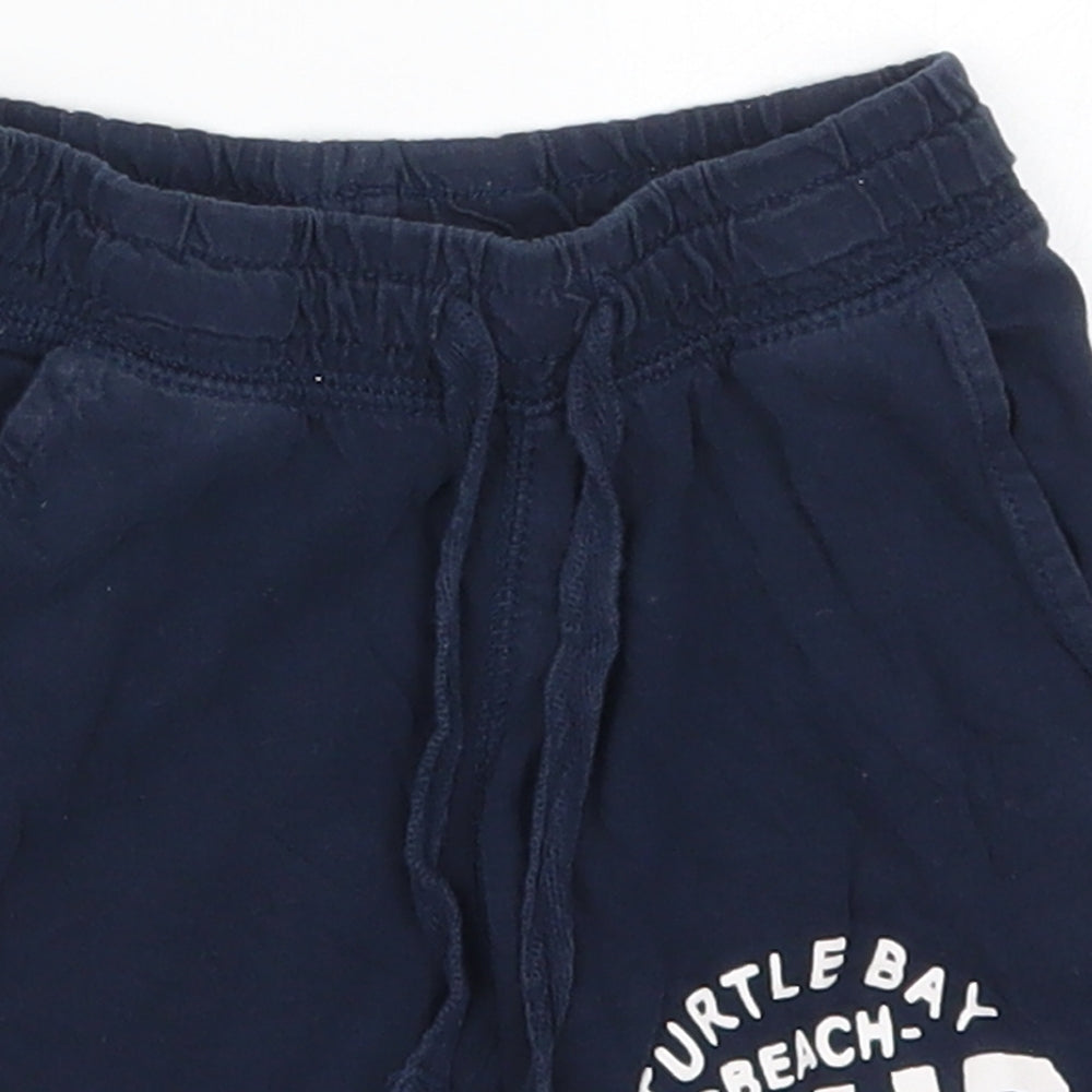 H&M Boys Blue   Sweat Shorts Size 2 Years - Turtle Beach Club