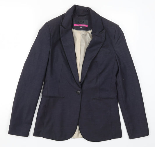 NEXT Womens Blue   Jacket Suit Jacket Size 10
