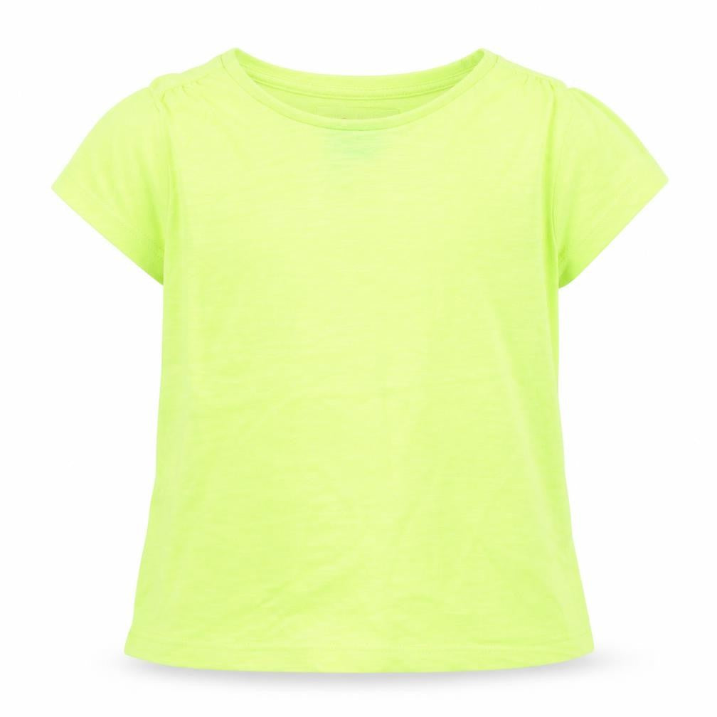 TU Girls Yellow   Basic T-Shirt Size 2-3 Years