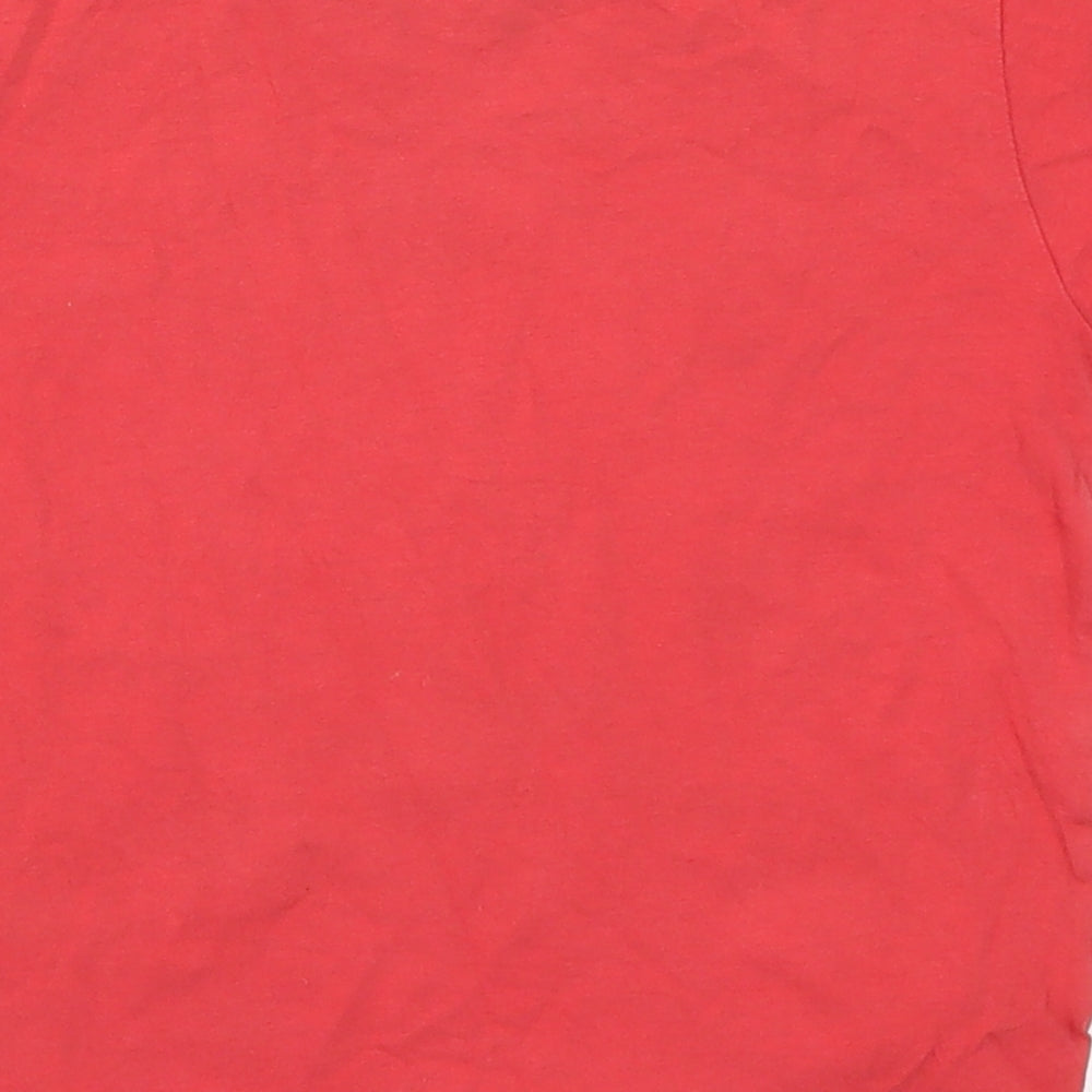 TU Boys Red   Basic T-Shirt Size 3-4 Years  - Mummy's Little Captain