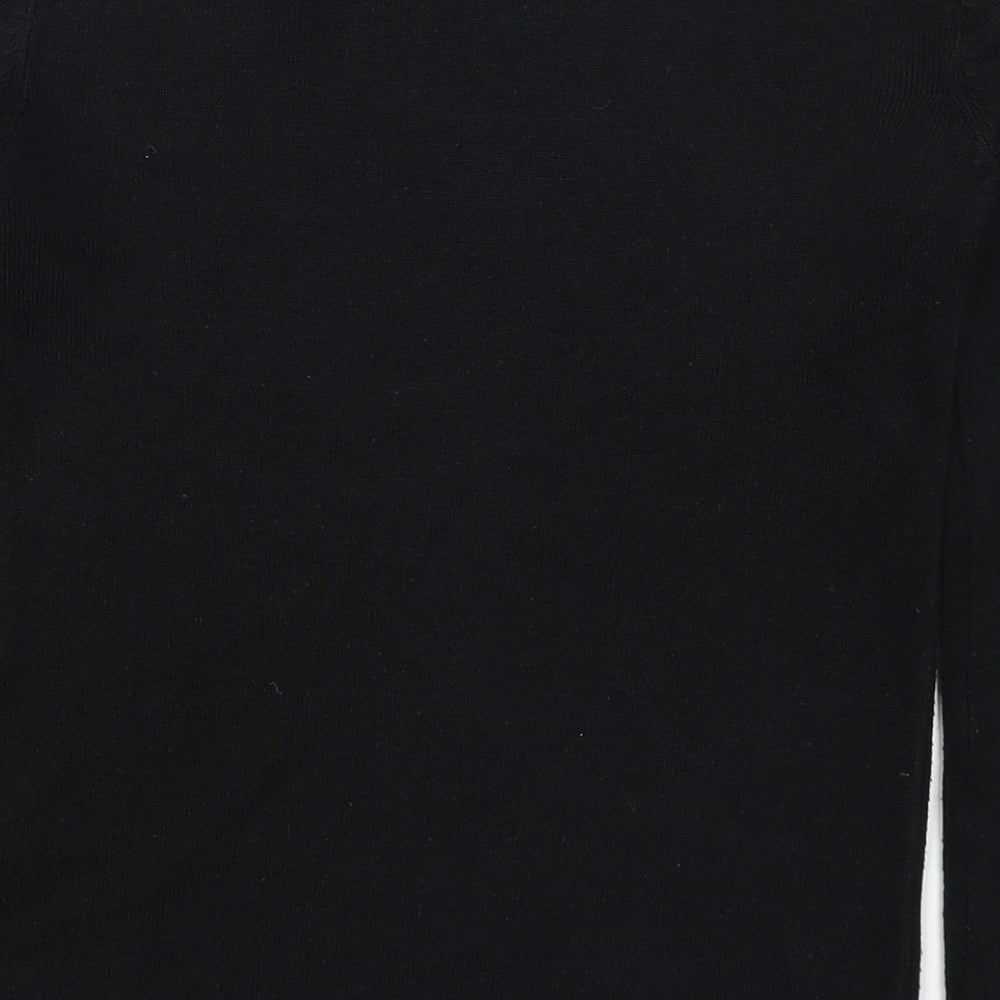 Primark Womens Black  Knit Pullover Jumper Size 4