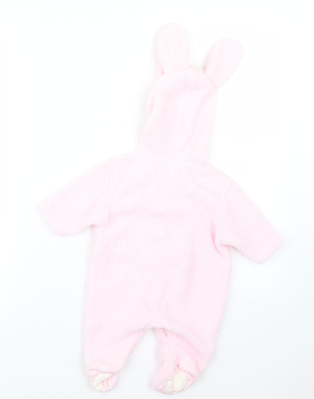 Earlydays Girls Pink Geometric  Babydoll One Piece Size 0-3 Months