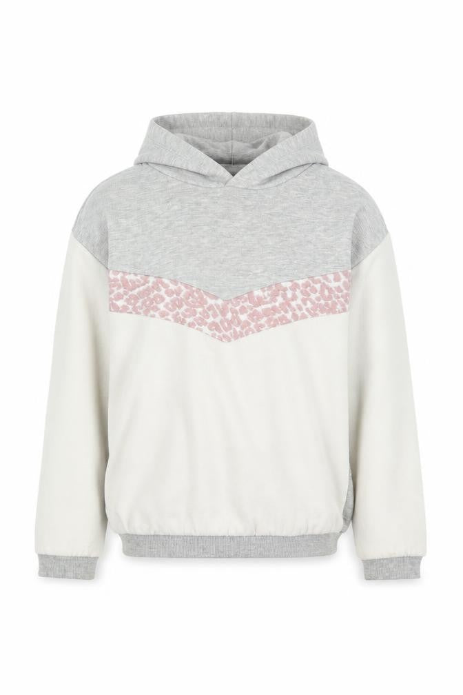 matala Girls White   Pullover Hoodie Size 10 Years