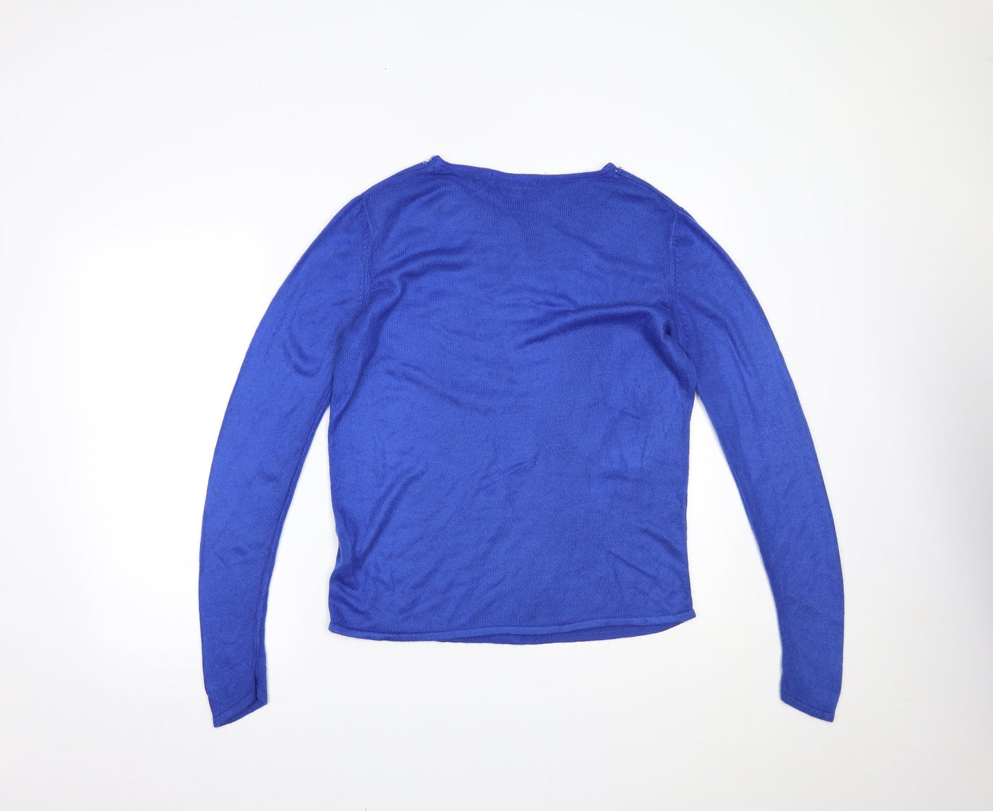 Pure & Natural Womens Blue   Basic Blouse Size 16