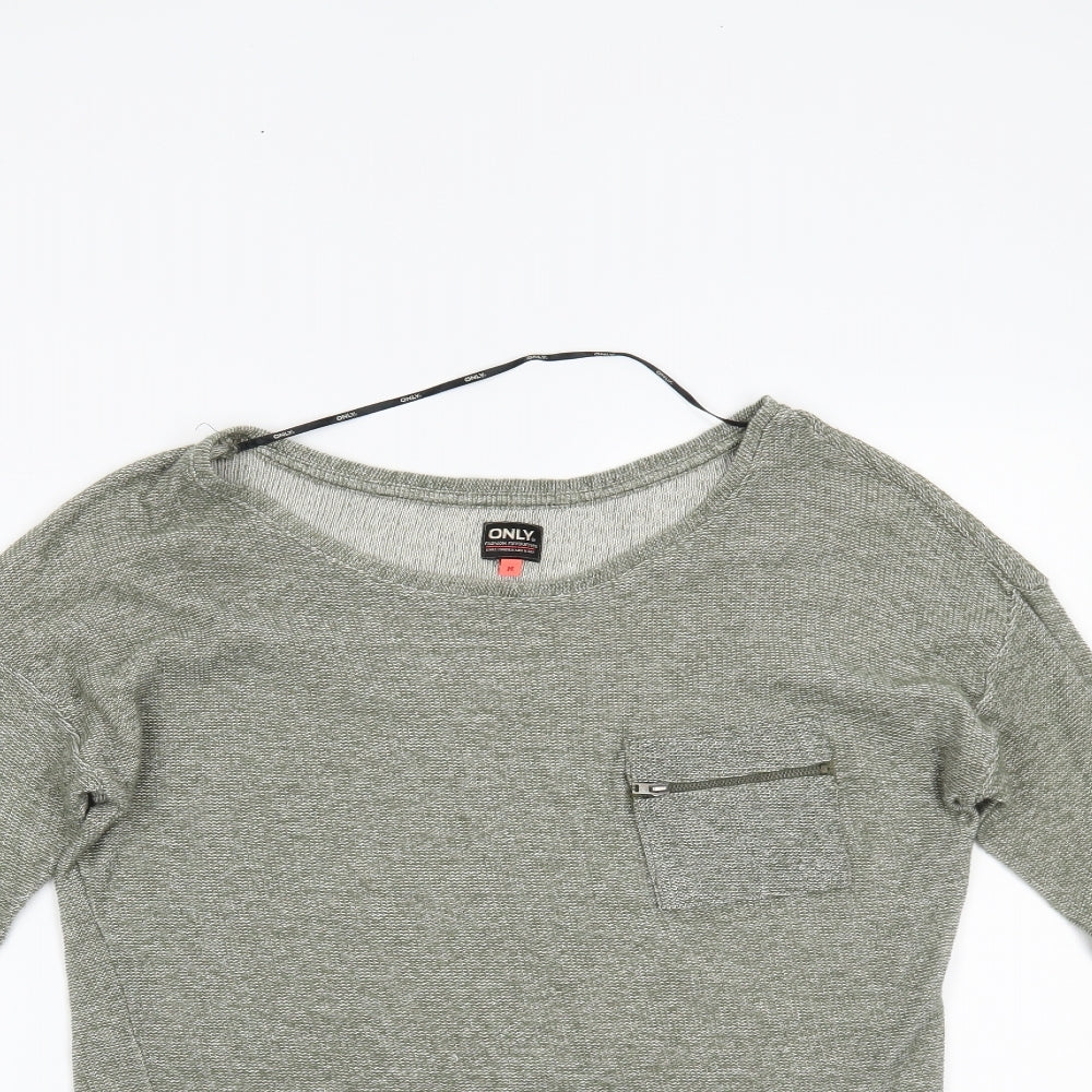 Only Womens Green   Basic Blouse Size M