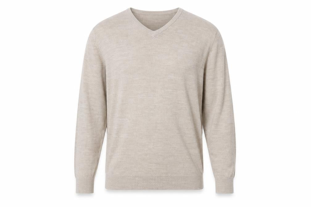 Marks & Spencer Mens Beige   Pullover Jumper Size L
