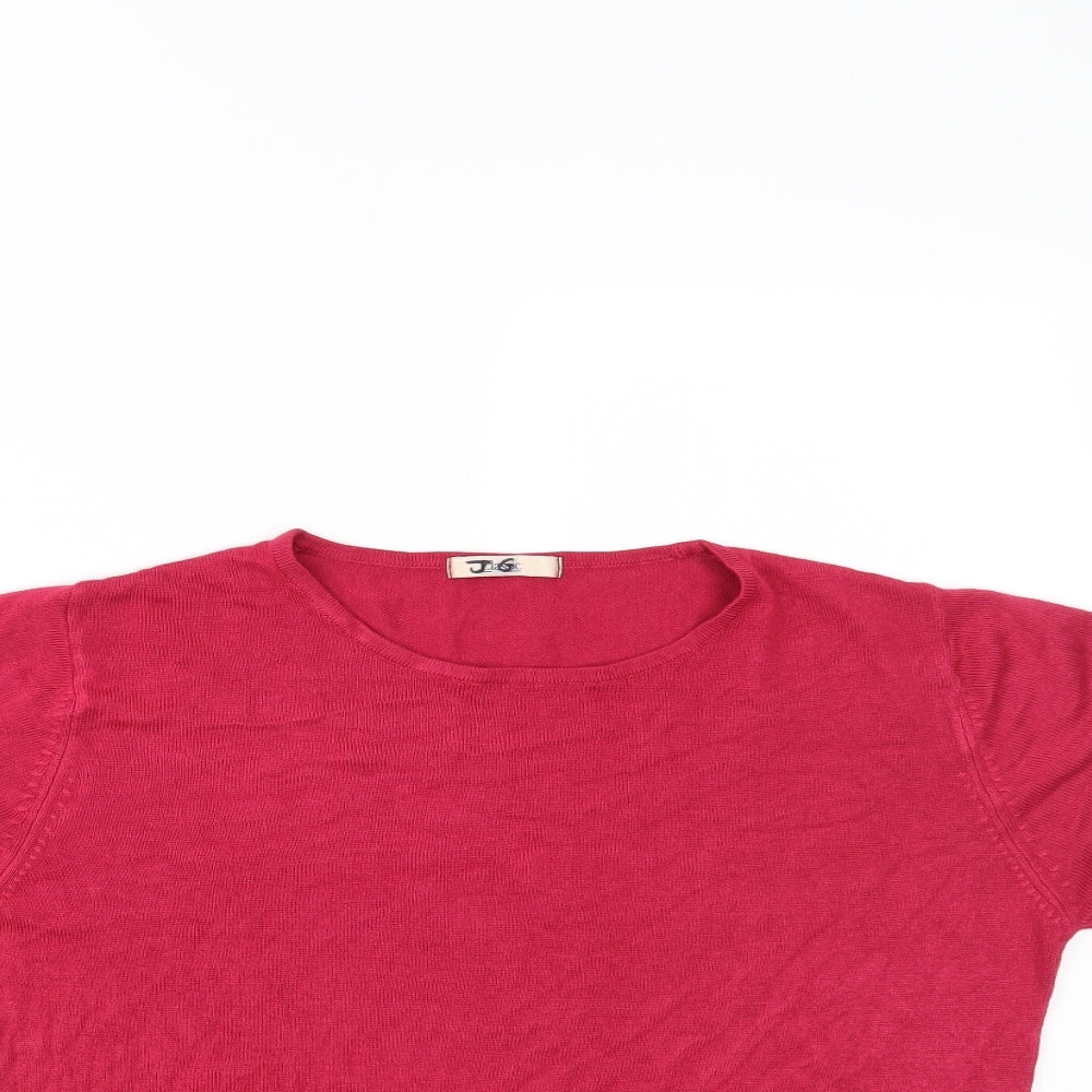 Marks and Spencer Womens Pink   Basic T-Shirt Size 14