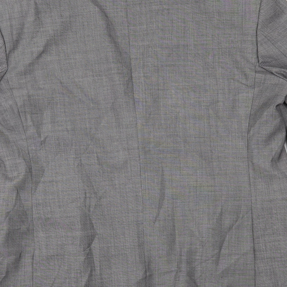 Burton Mens Grey   Jacket Blazer Size 40