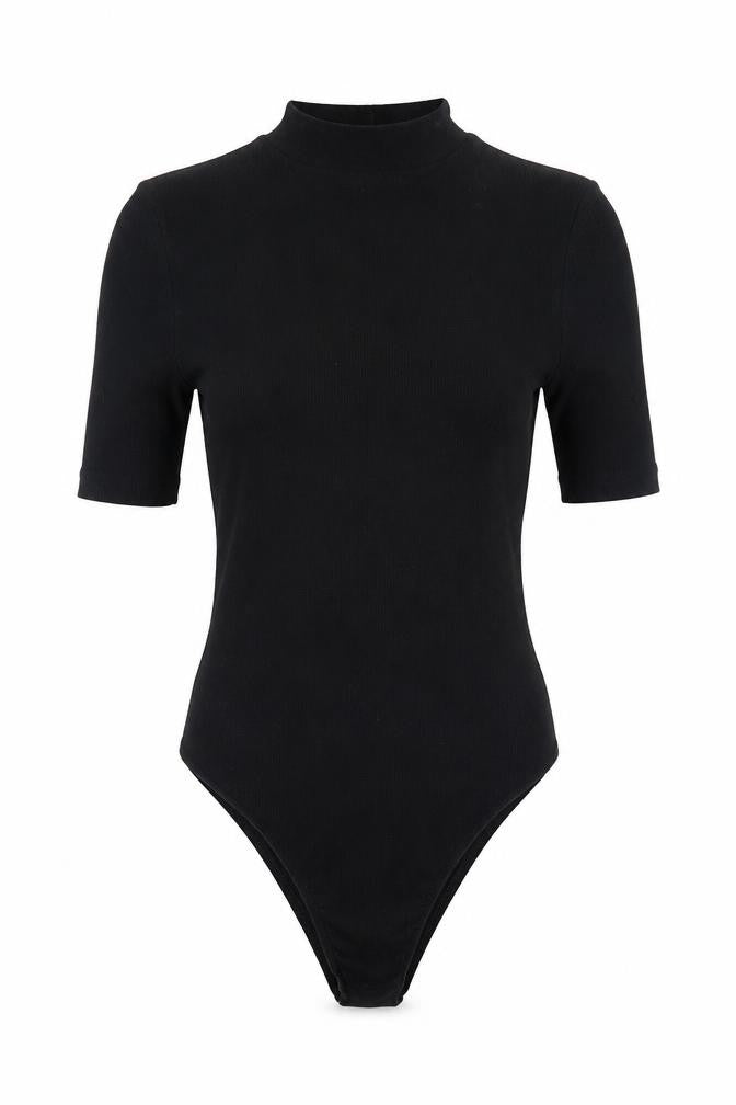 H&M Womens Black   Bodysuit One-Piece Size XS
