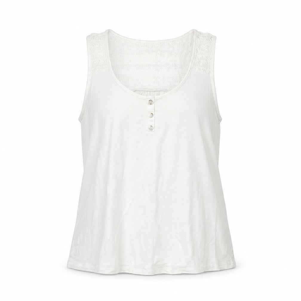 Forever New Womens Ivory   Basic Tank Size 8
