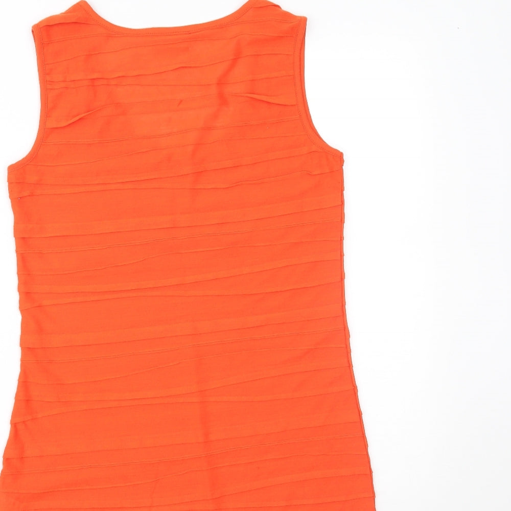 Wallis Womens Orange   Camisole Tank Size 10