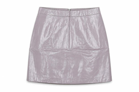 Miss sel Womens Grey   A-Line Skirt Size 12