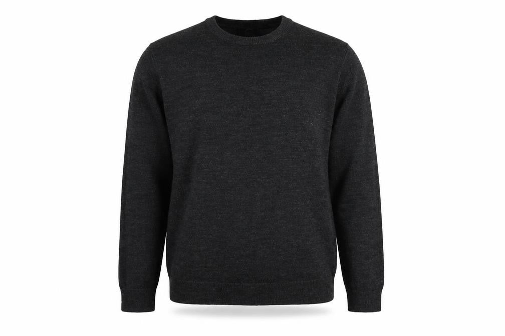 Hudson Har Mens Grey  Knit Pullover Jumper Size M