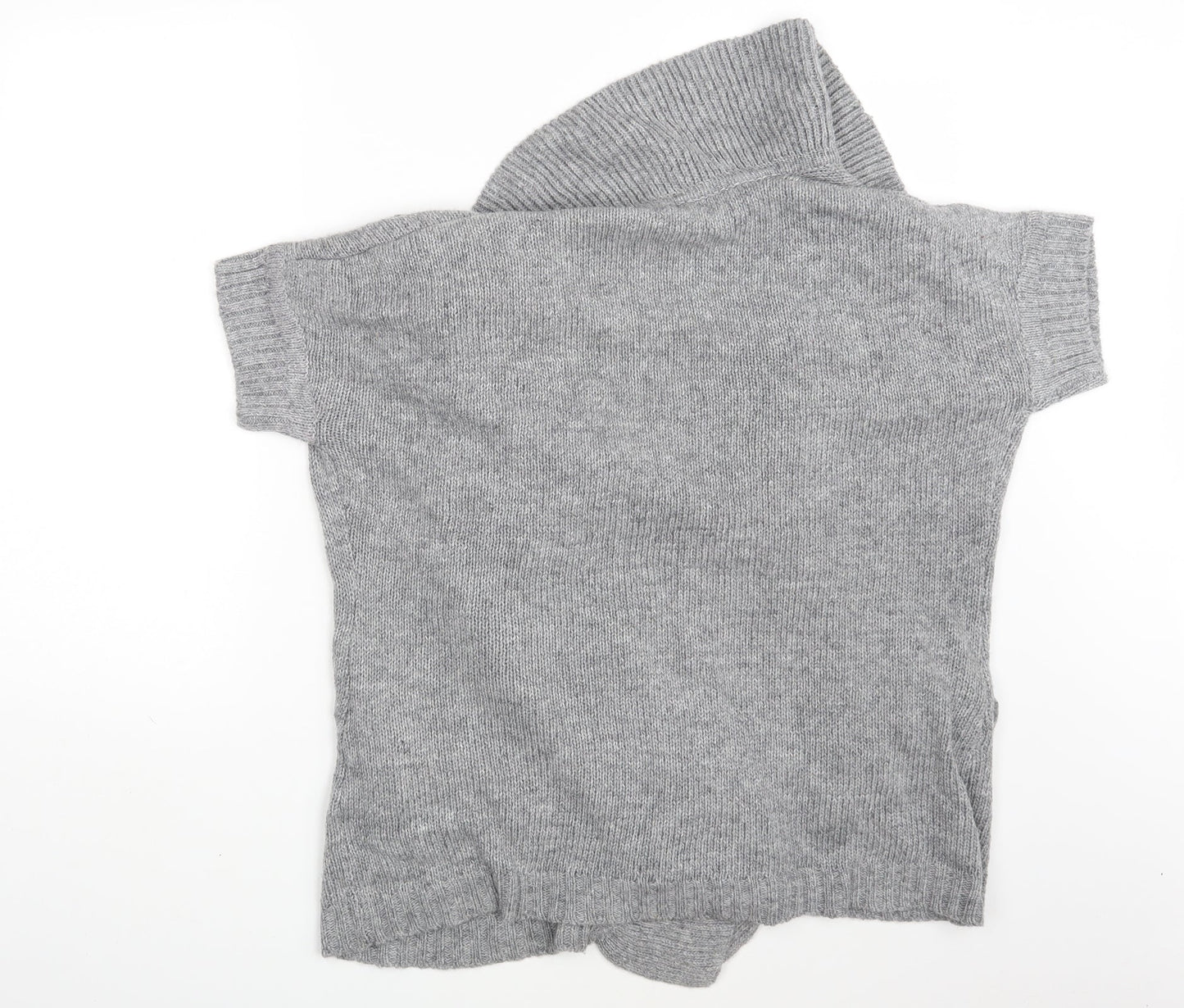 Boying Fashion Womens Grey   Wrap Jumper One Size