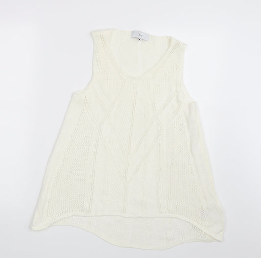 New Look Womens Ivory   Pullover Jumper Size 14