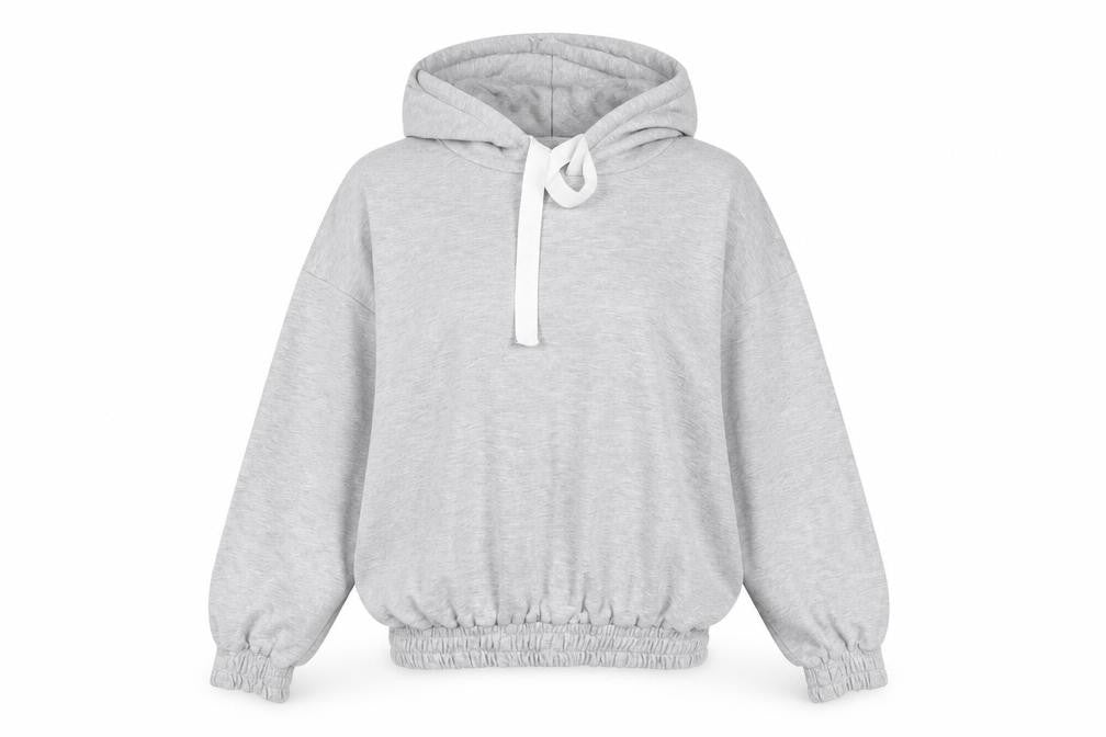 Wassyl Womens Grey   Pullover Hoodie Size M