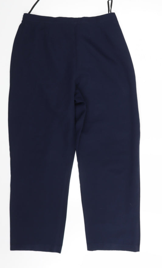 Lemar Womens Blue   Dress Pants Trousers Size 30 in L28 in
