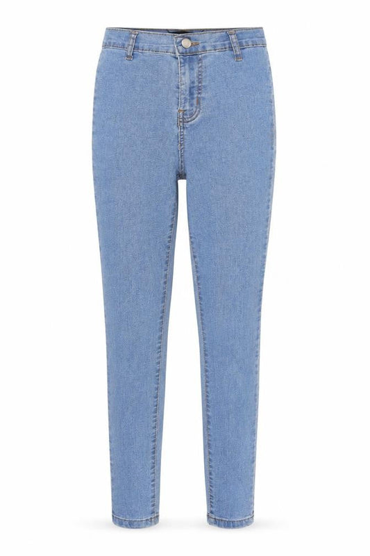 PRETTYLITTLETHING Womens Blue  Denim Jegging Jeans Size 6 L27 in