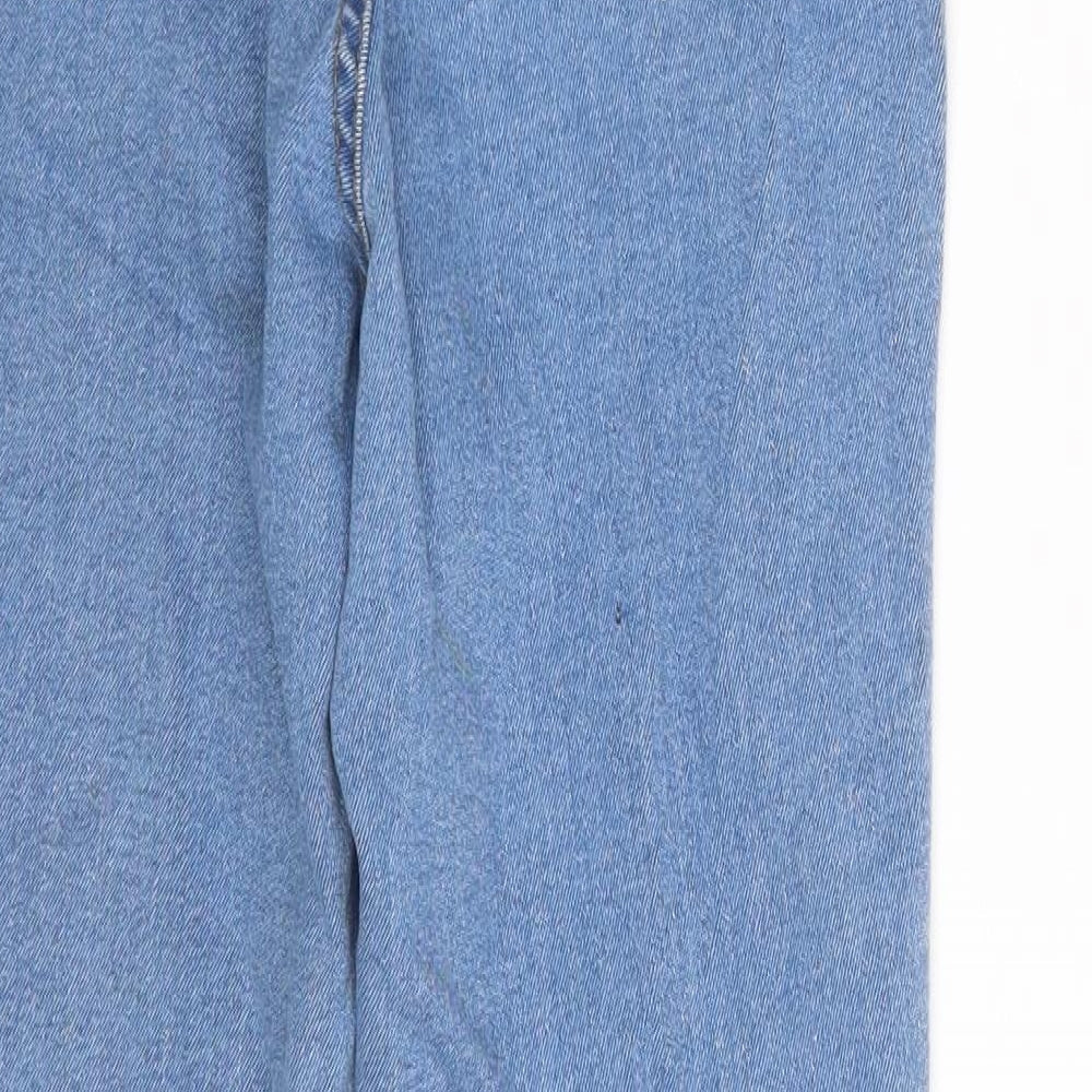PRETTYLITTLETHING Womens Blue  Denim Jegging Jeans Size 6 L27 in