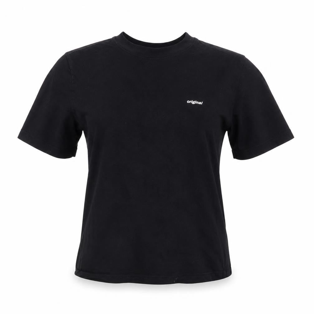 H&M Womens Black   Basic T-Shirt Size S  - Original