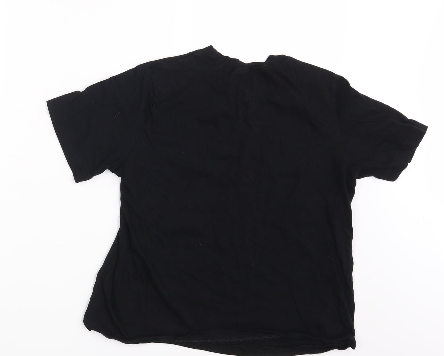 H&M Womens Black   Basic T-Shirt Size S  - Original
