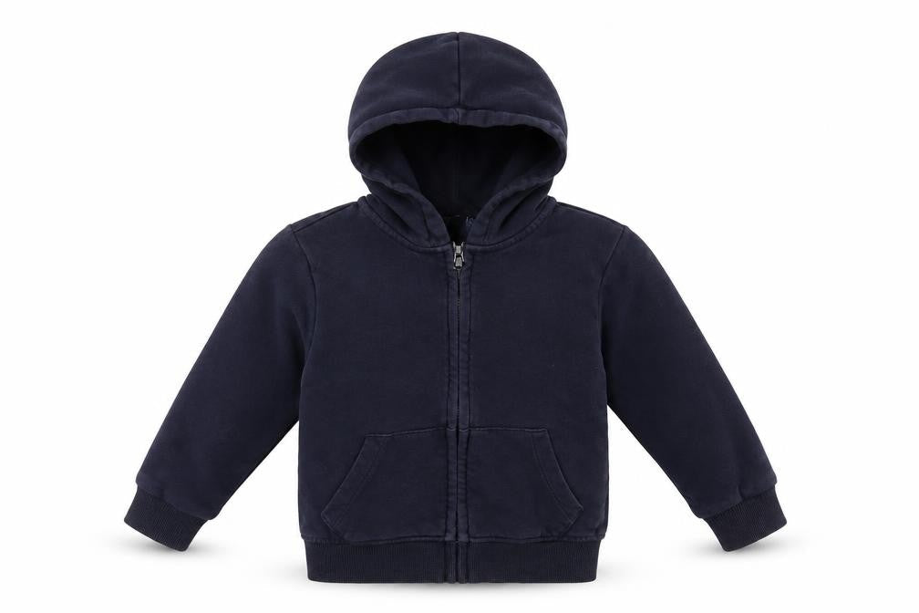 TU Boys Blue   Full Zip Hoodie Size 4 Years