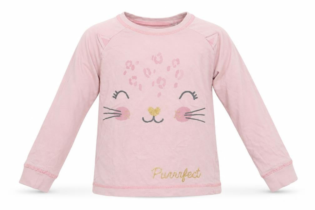 Matalan Girls Pink   Pullover Sweatshirt Size 4-5 Years
