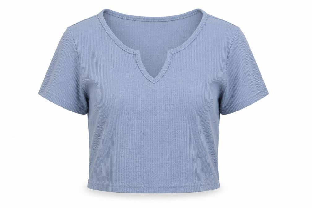 Preworn Womens Blue   Basic T-Shirt One Size